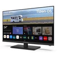 Whitemoore 24” 12V/24V Smart TV – Tizen OS, WiFi, Freeview, Netflix, Prime, Airplay, HDMI/USB, for Caravan/Truck/Boa